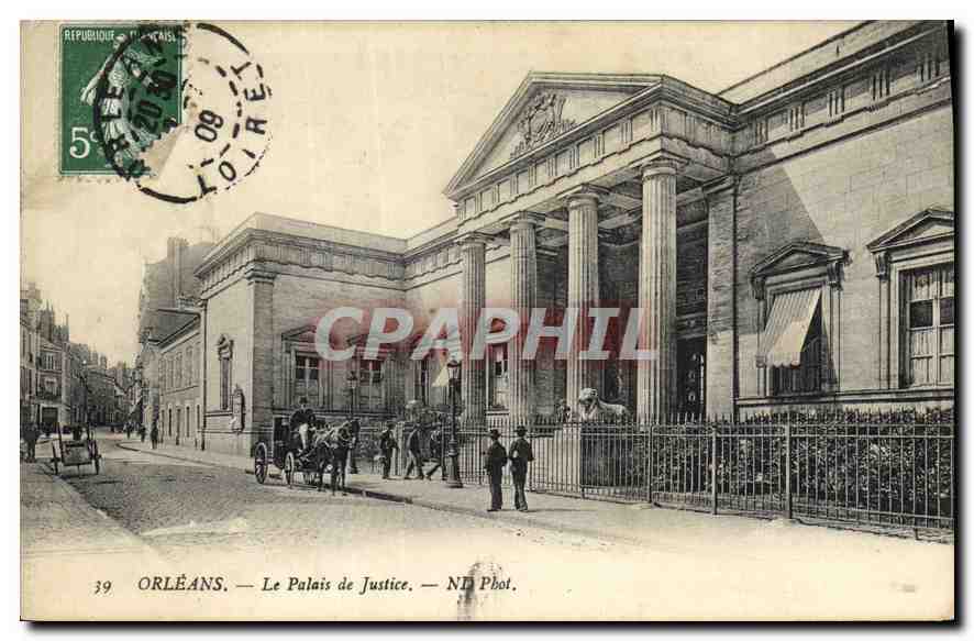 CPA Orleans Le Palais de Justice 