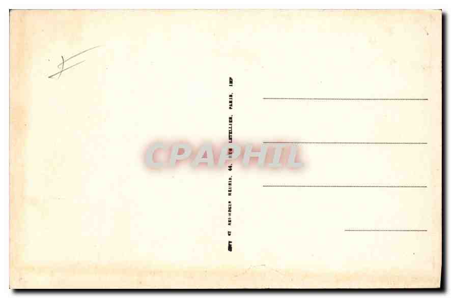 CPA Orleans La Gare  — Rückseite