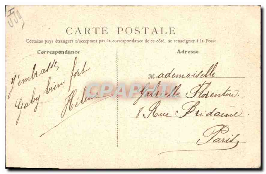 Orléans — La Cathédrale — Nouvelles Galeries Parisiennes — Rückseite