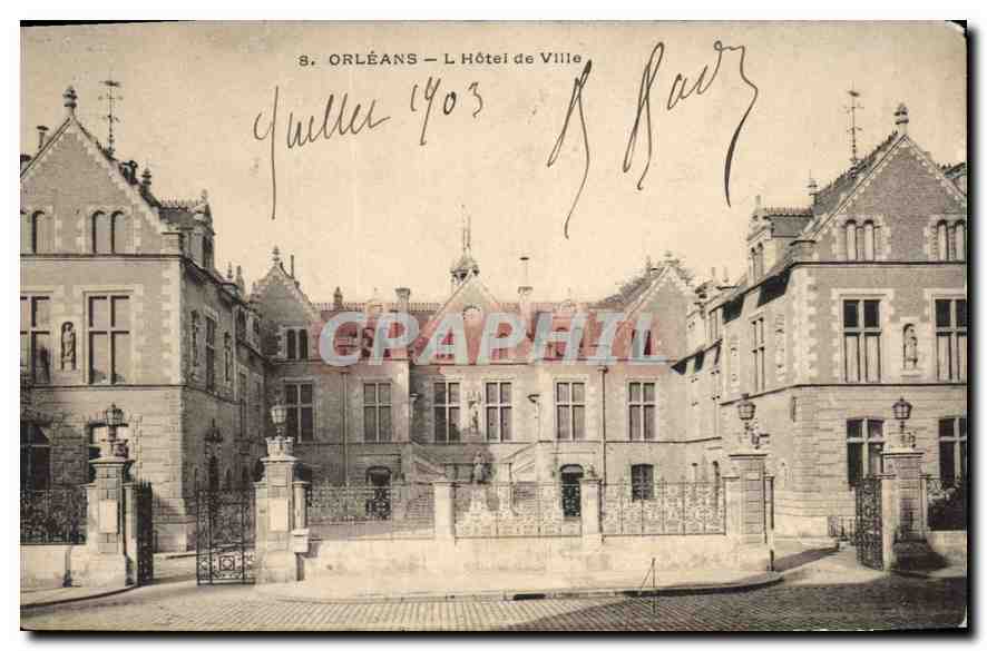 Saint-Orléans — L'Hôtel de Ville — éditeur non identifié