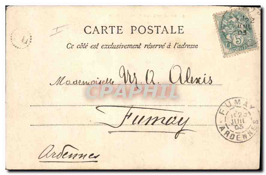 Saint-Orléans — L'Hôtel de Ville — éditeur non identifié — Rückseite