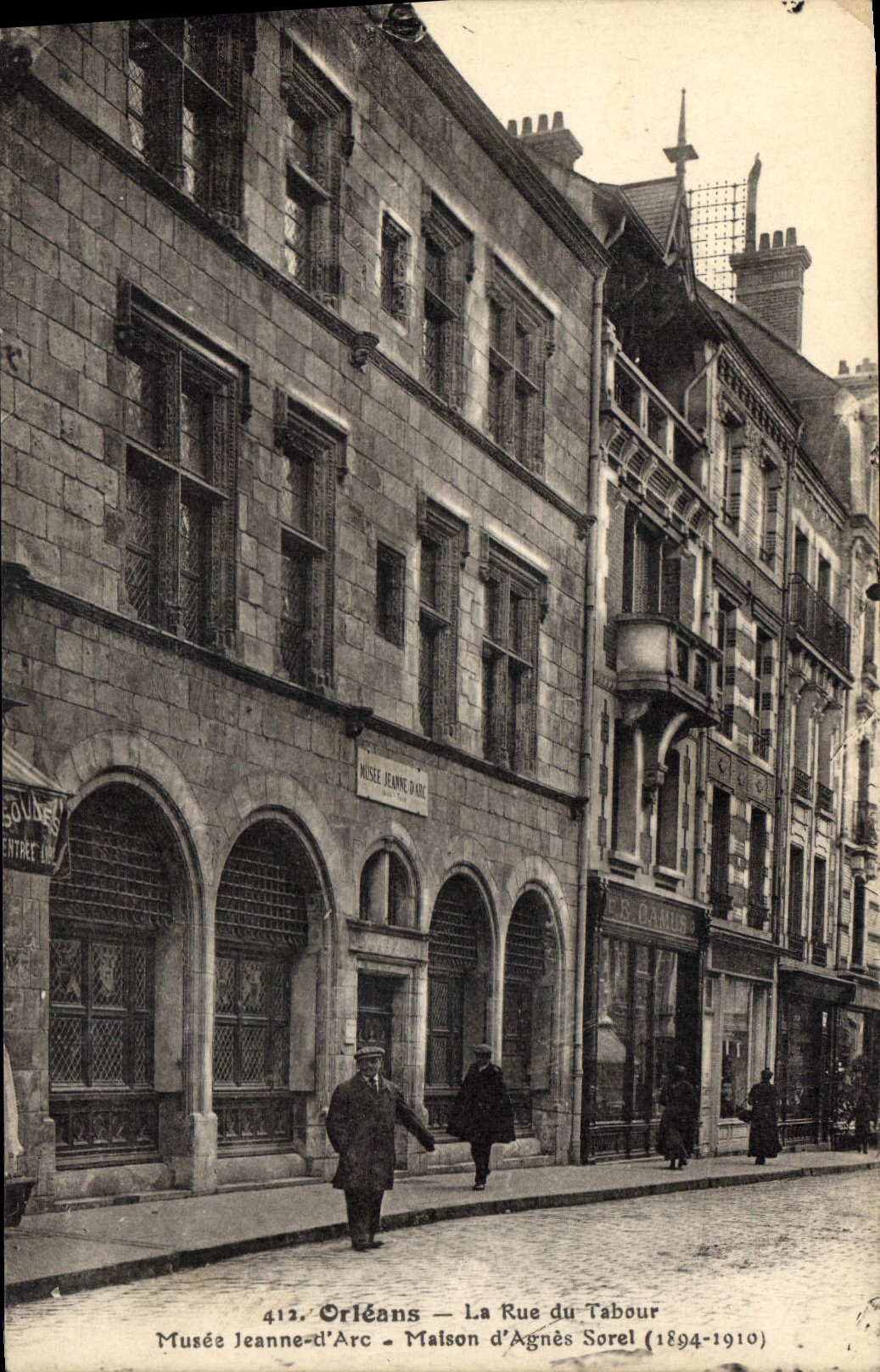 Orléans — La Rue du Tabour — Maison d’Agnès Sorel (1894-1910)