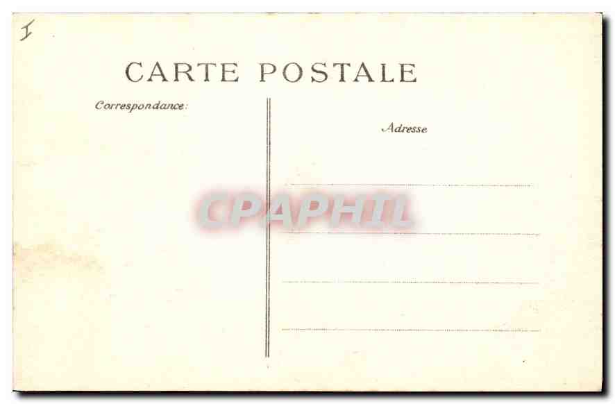 CPA Orleans Loiret La Cathedrale  — Verso
