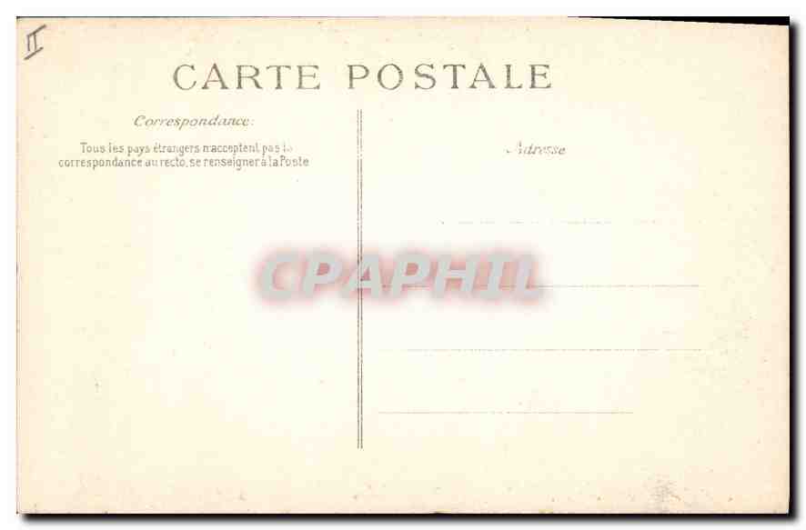 CPA Orleans Loiret Vue Generale et entree du Pont Tramway — Verso