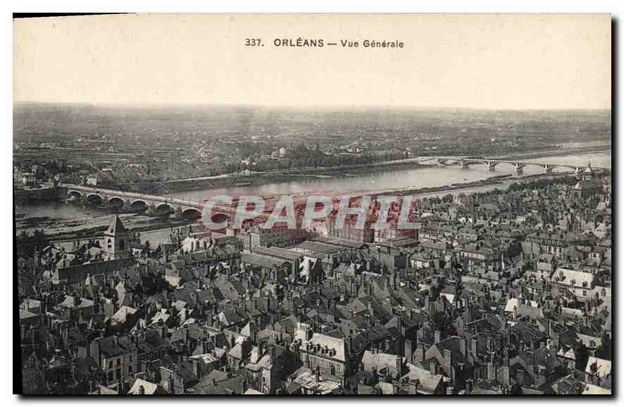 CPA Orleans Vue Generale 