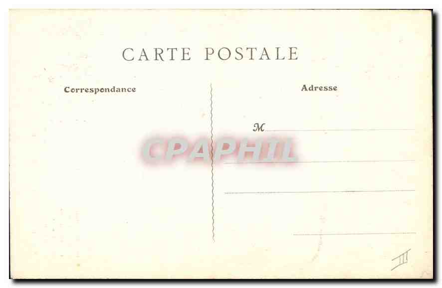 CPA Orleans La Rue du Tabour  — Rückseite