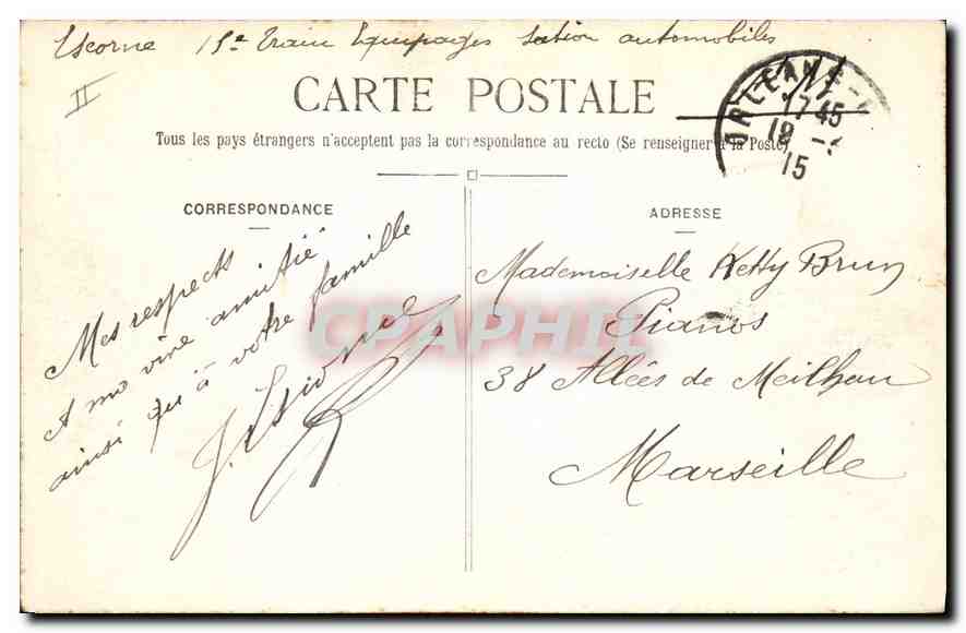 CPA Orleane Vue panoramique prise au Sud Ouest  — Rückseite