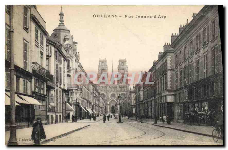 CPA Orleans Rue Jeanne d'Arc 