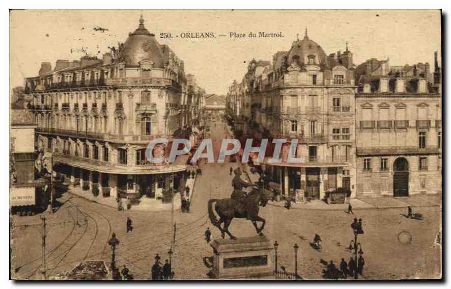 CPA Orleans Place du Martroi 