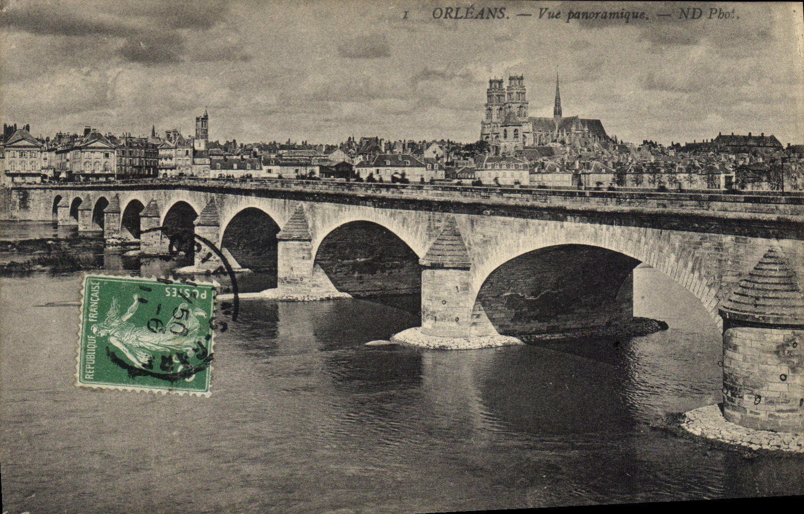 CPA Orleans Vue panoramique 