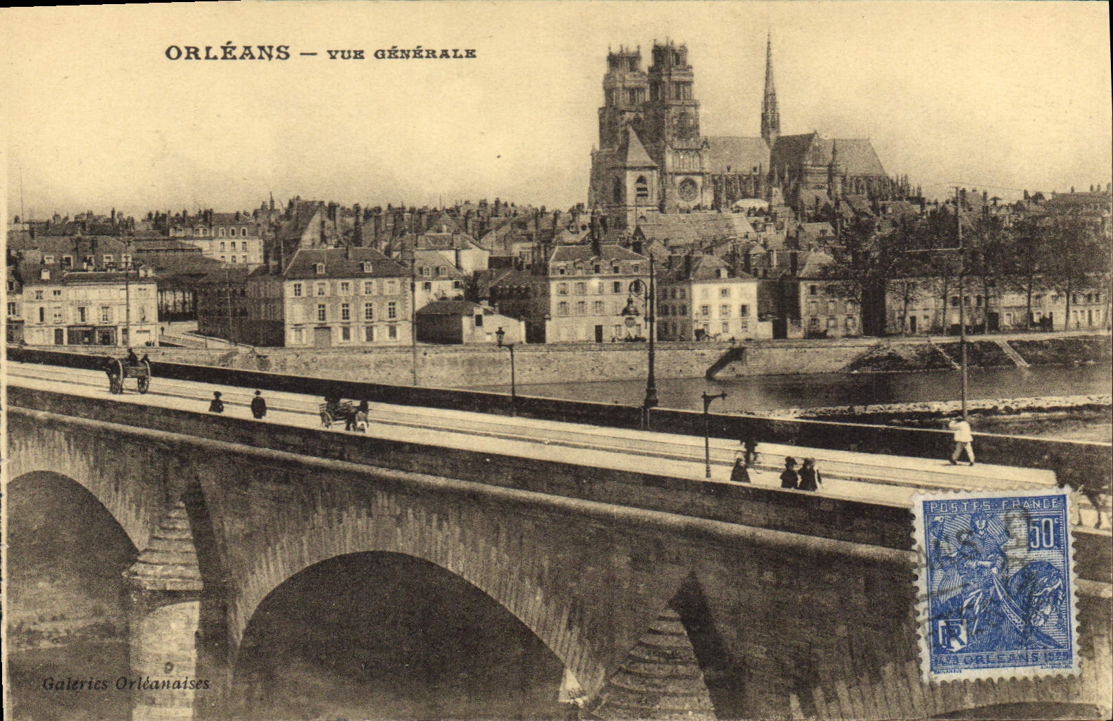 CPA Orleans Vue Generale 