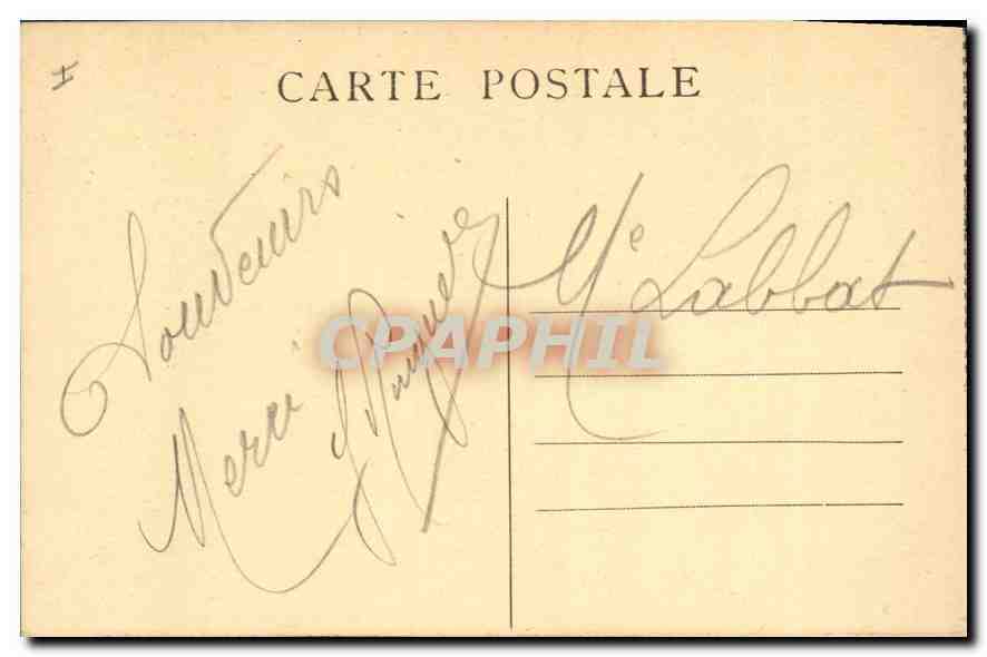 CPA Orleans musee de Jeanne d'Arc dite Maison d'Agnes Sorrel  — Verso