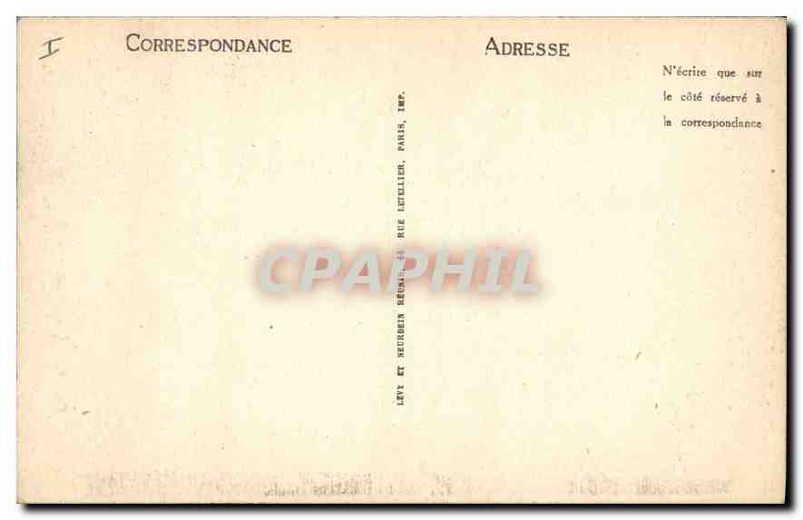 CPA Orleans Perspective de la Rue de la Republique  — Rückseite
