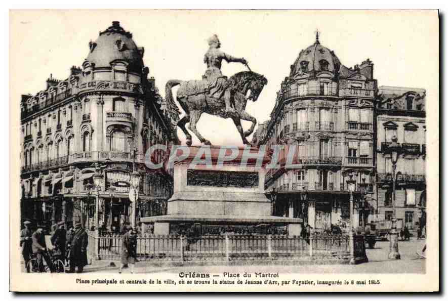 CPA Orleans Place du Martroi 