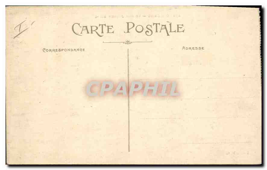 CPA Orleans La Rue Jeanne d'Arc Tramway — Back