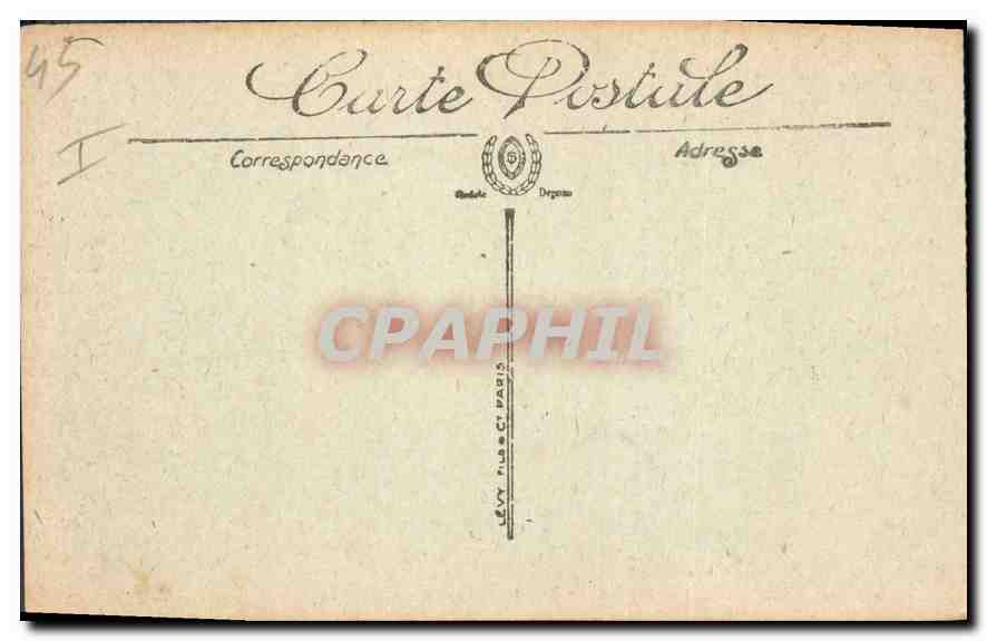 CPA Orleans Vue generale el Pont George V  — Verso