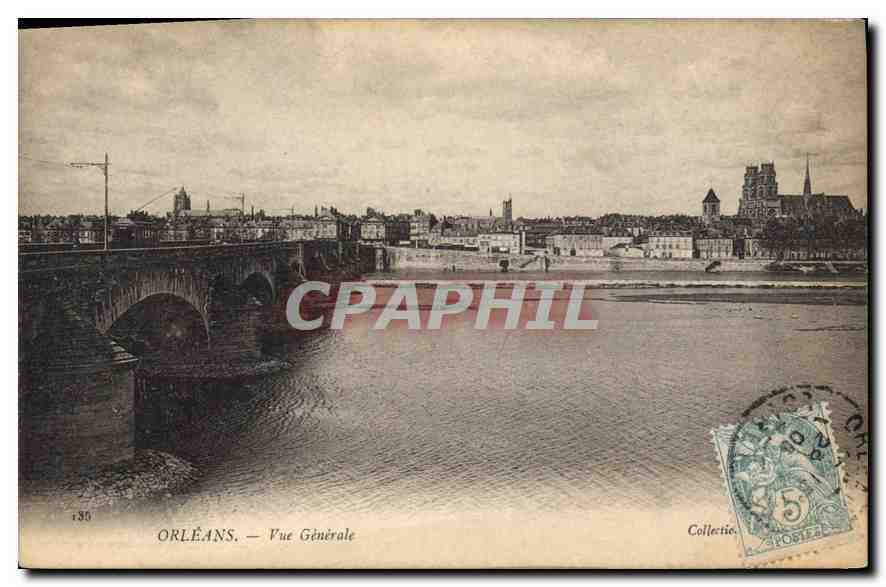 CPA Orleans Vue Generale 