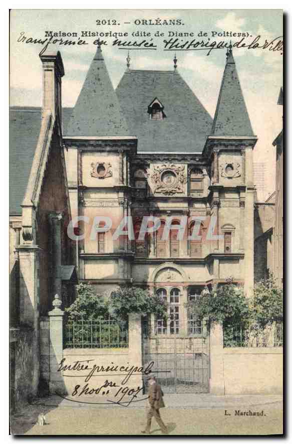 CPA Orleans Maison Historique 