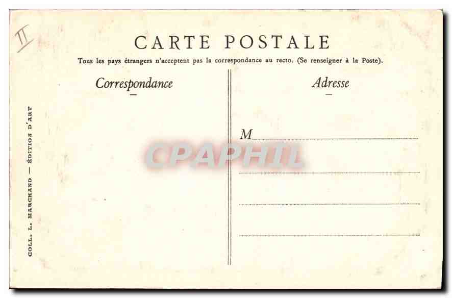 CPA Orleans Maison Historique  — Verso