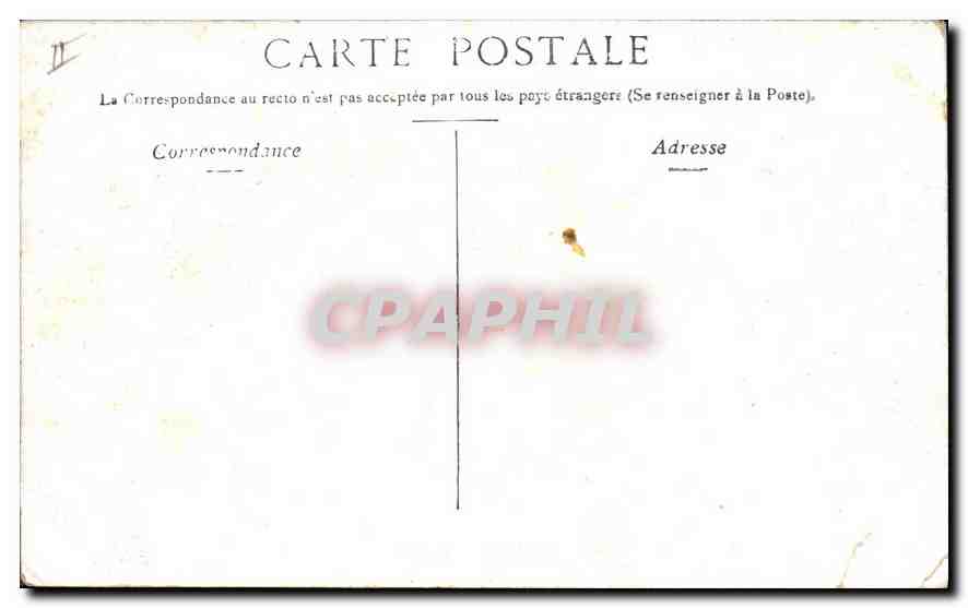 CPA Orleans Le Mail  — Verso