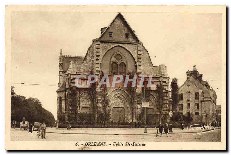 CPA Orleans Eglise Ste Paterne 