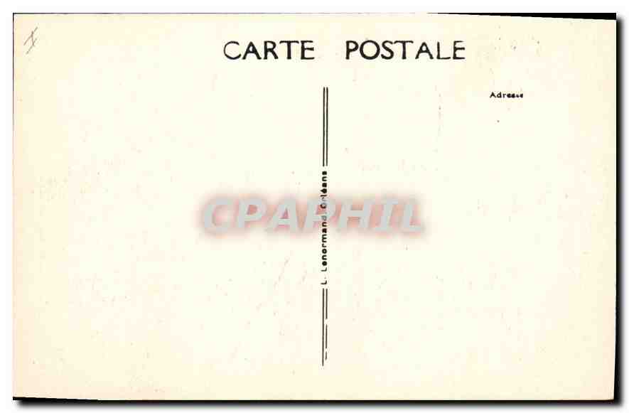 CPA Orleans Vue generale Pont Georges V  — Verso