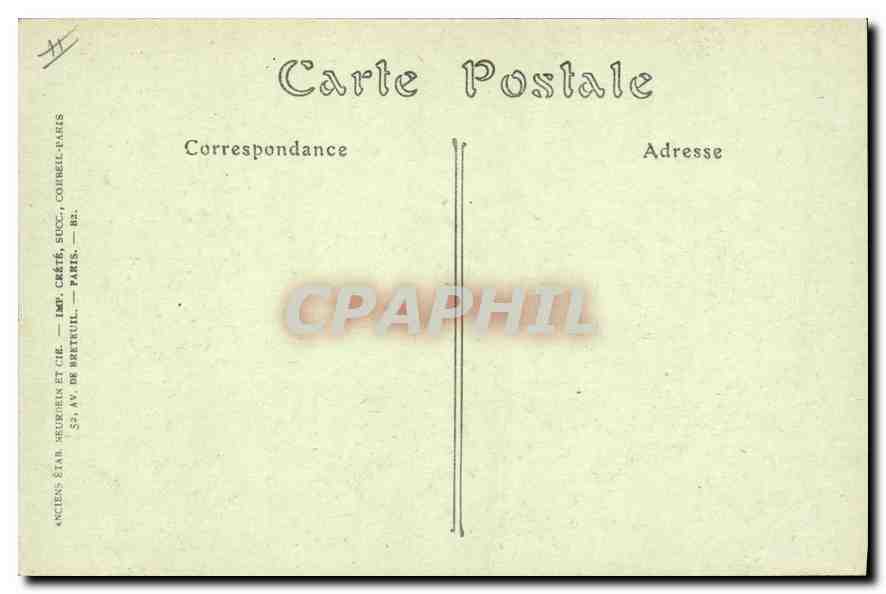 CPA Orleans La Rue jeanne d'Arc Soldats Militaria — Rückseite