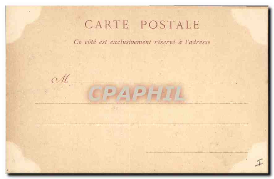 CPA Orleans Interieur de la Cathedrale  — Rückseite
