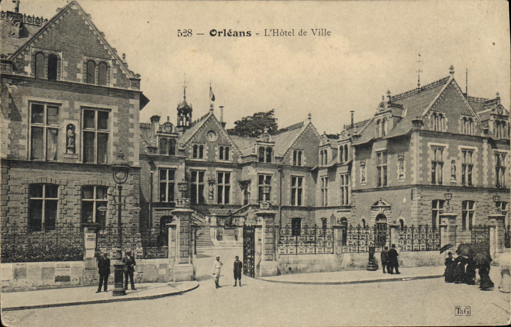 Orléans - L'Hôtel de Ville — éditeur Th.G, n° de série 528