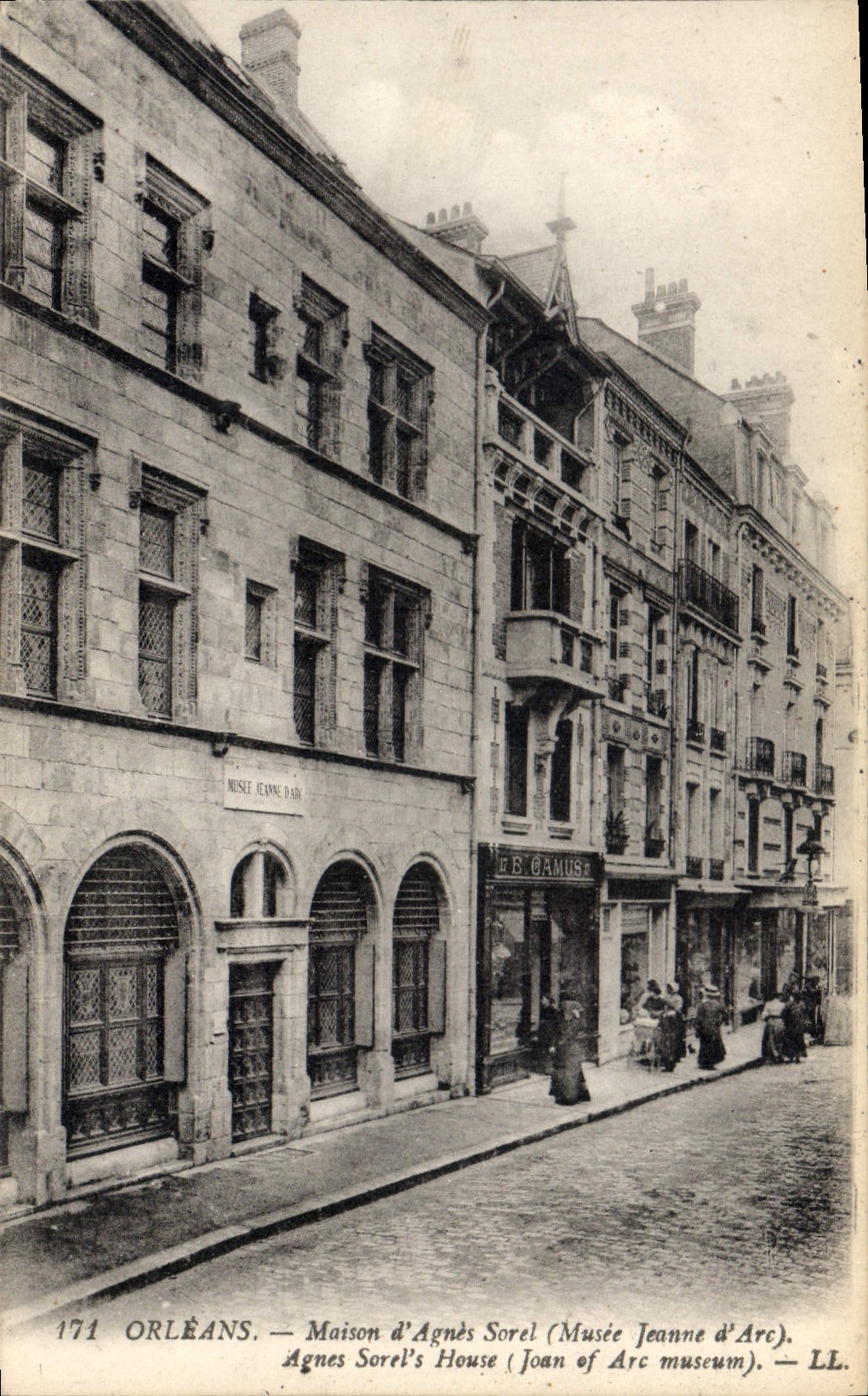 Orléans — Maison d'Agnès Sorel (Musée Jeanne d'Arc) — LL, n°171