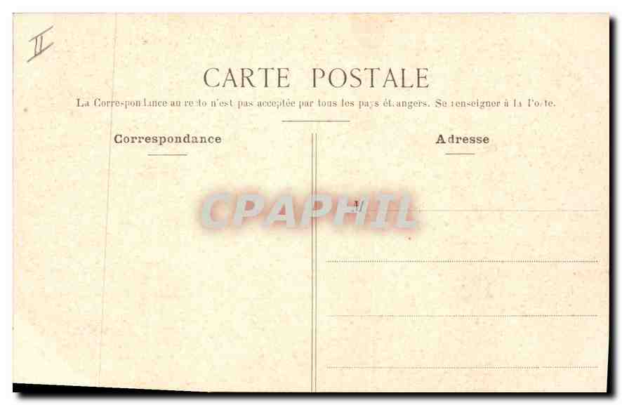 CPA Orleans Place du Martroi et Rue de la Republique  — Verso