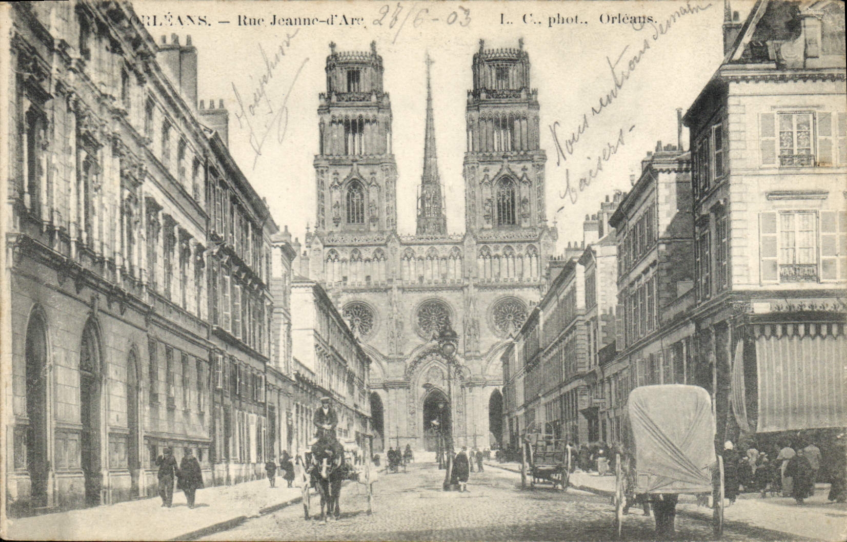 CPA Orleans Rue Jeanne D'Arc 