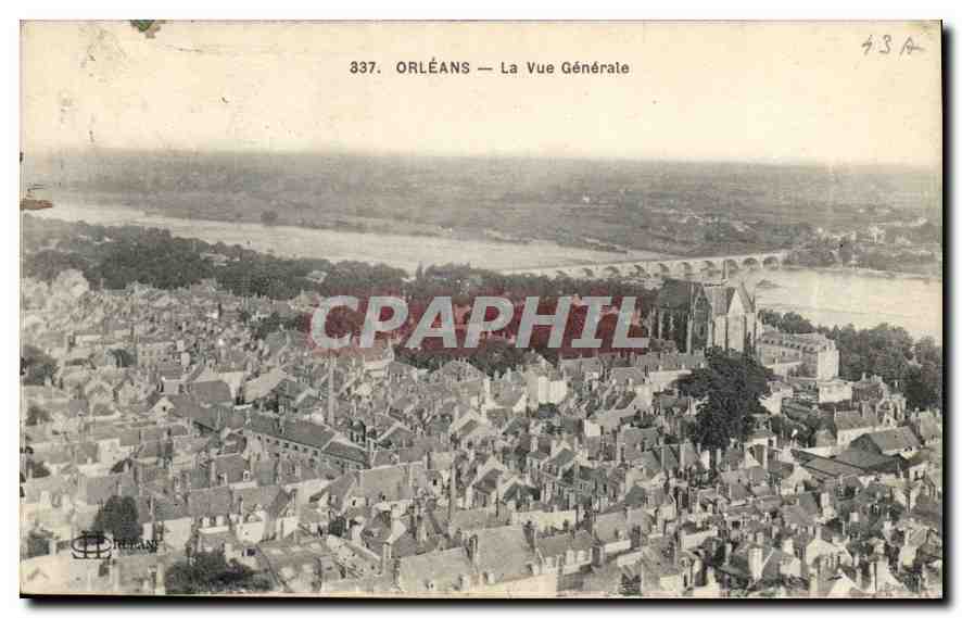 CPA Orleans La Vue generale 