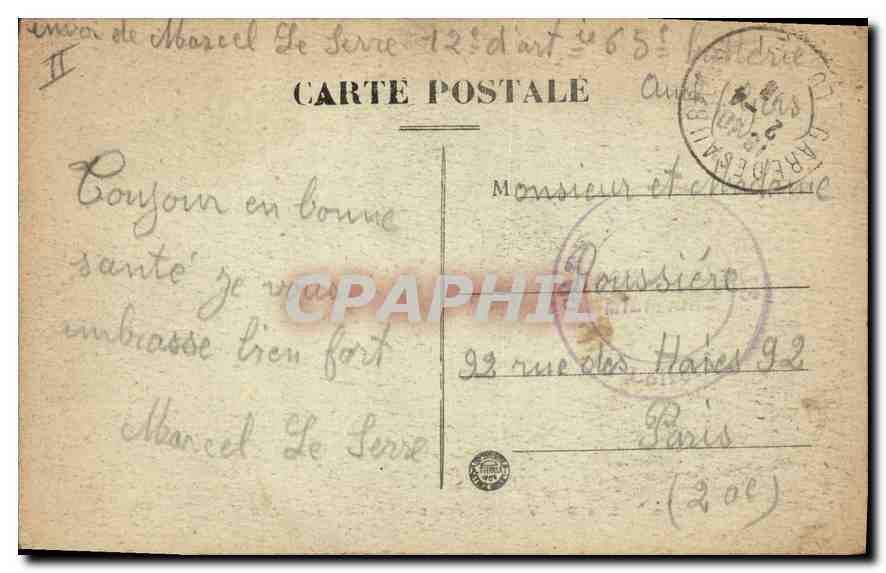 CPA Orleans Vue generale Le Pont Georges V  — Verso