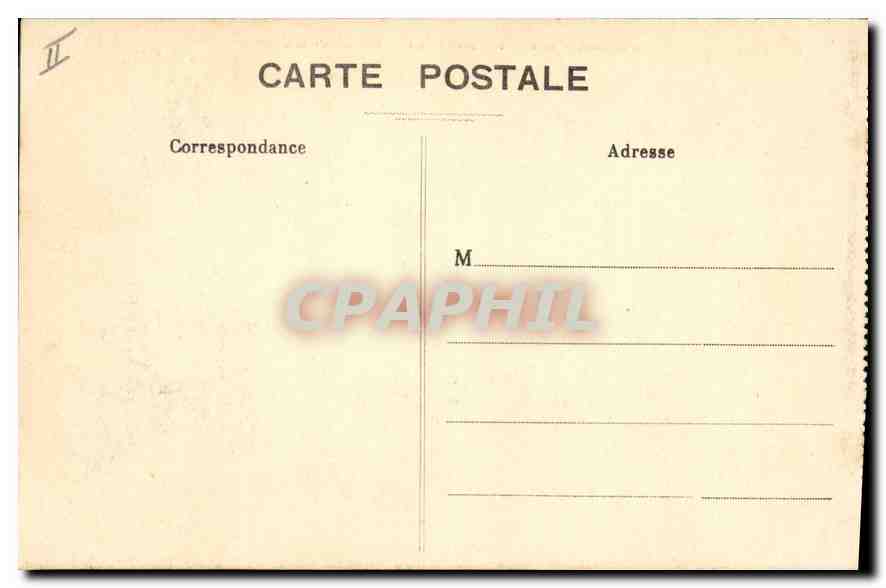 CPA Orleans Place du Martroi Les Tramways  — Verso