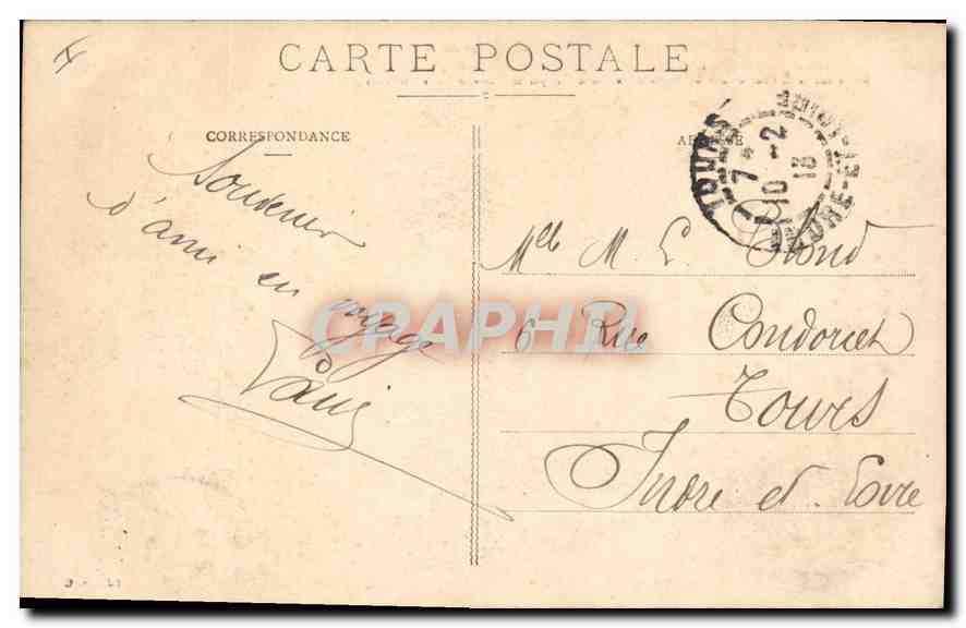 CPA Orleans Hotel de Ville  — Verso
