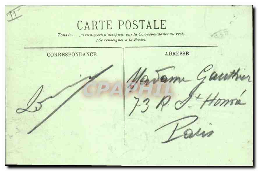CPA Orleans Vue sur la Loire  — Rückseite