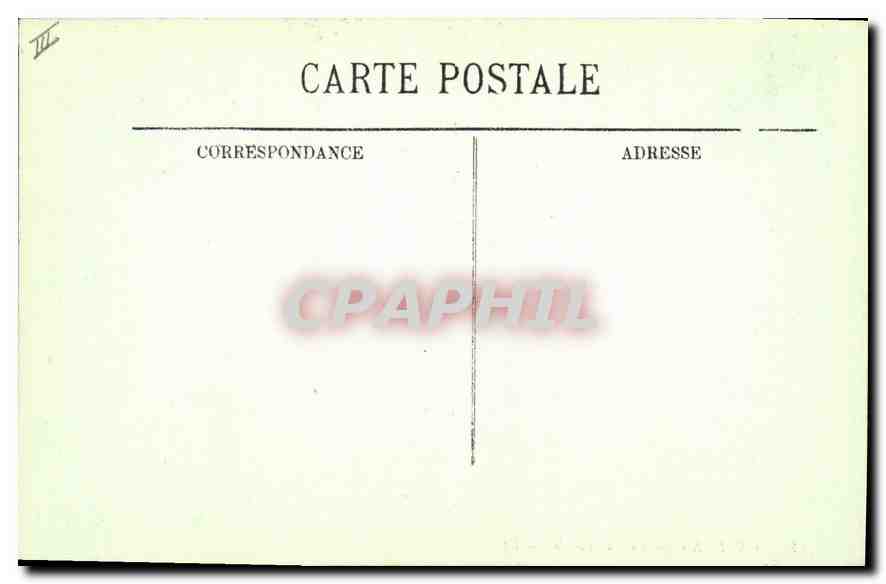 CPA Orleans La Rue Royale  — Rückseite