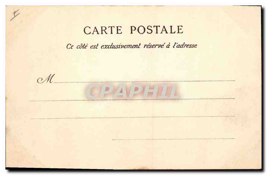 CPA Orleans L'Hotel de Ville  — Verso