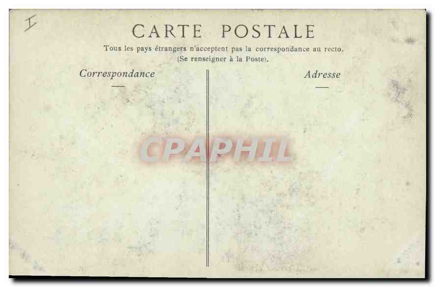 CPA Orleans L'Hotel de Ville  — Verso
