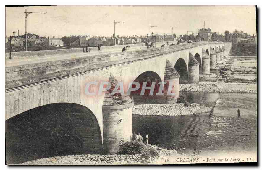 CPA Orleans Pont sur la Loire 