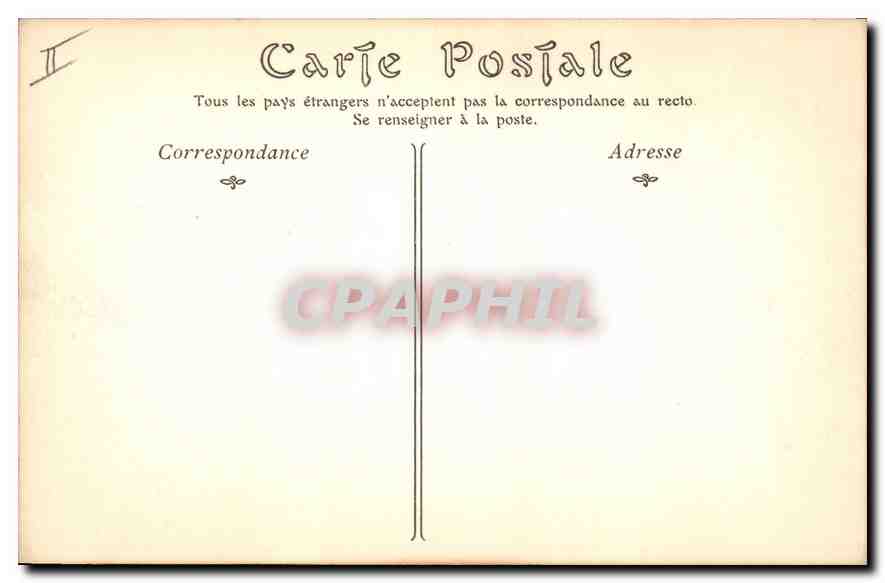 CPA Orleans La Place Gambella  — Verso