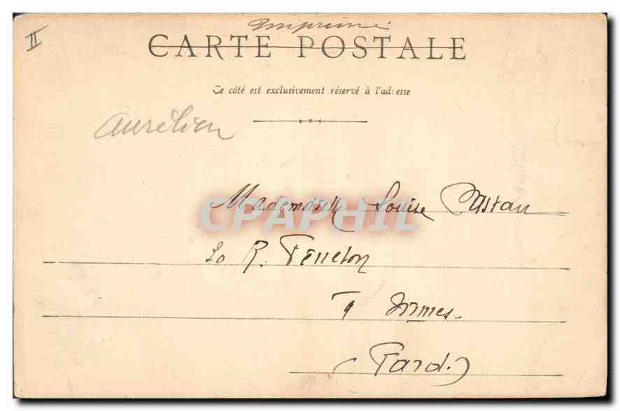 CPA Orleans Vue generale sur la Loire — Verso