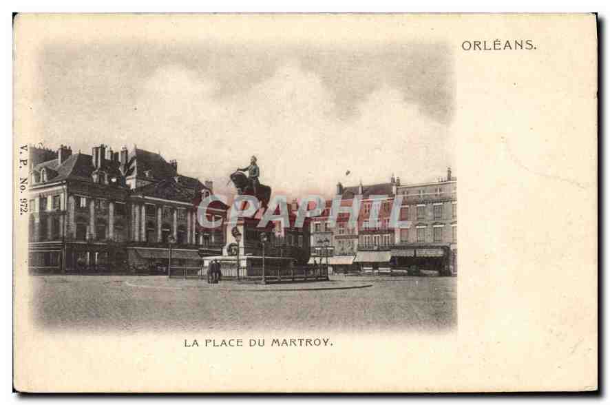 CPA Orleans La Place du Martroy 