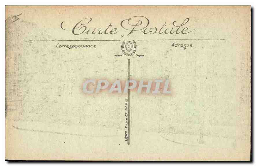 CPA Orleans La Place et ll'Eglise Saint Paterne  — Verso
