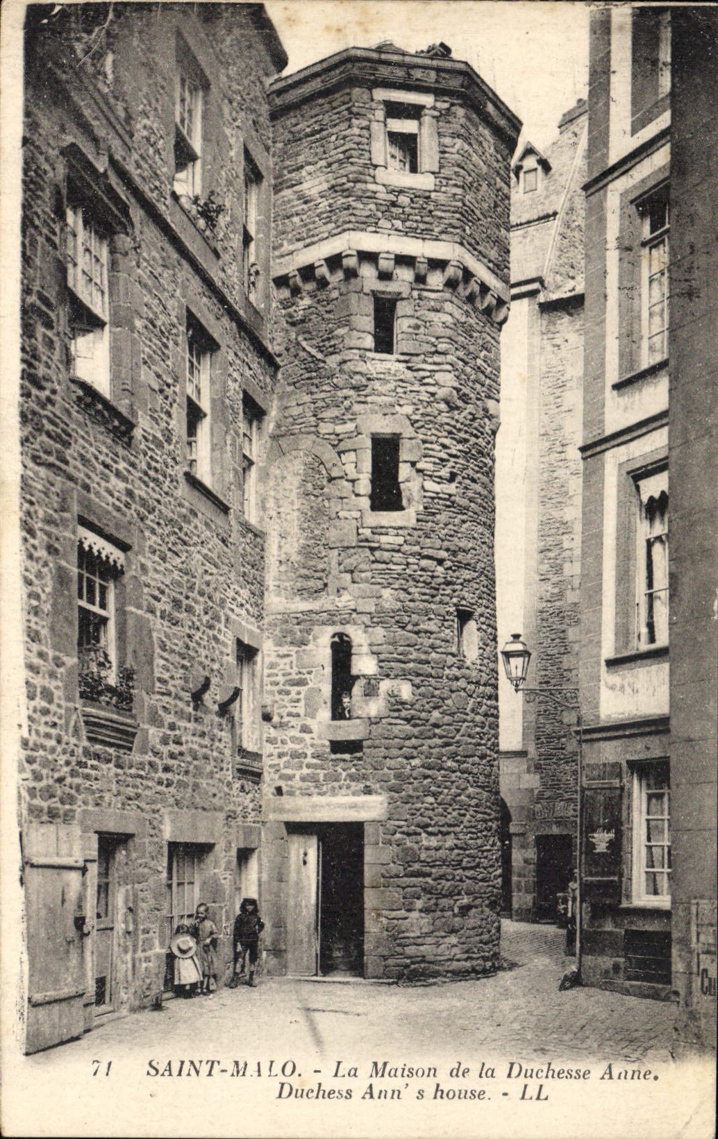 CPA Saint Malo La Maison de la Duchesse Anne 