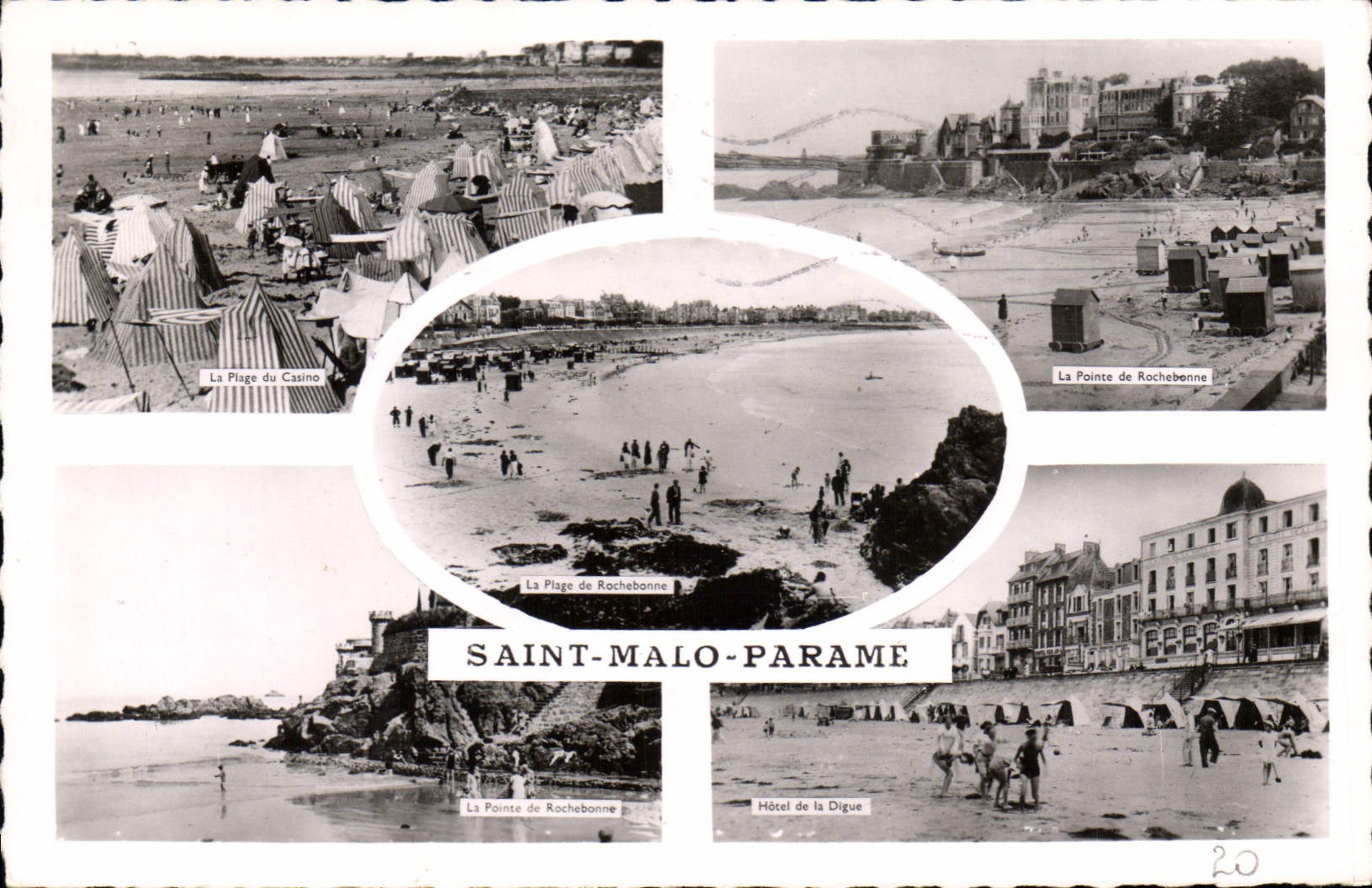 Saint-Malo-Paramé — Plages et points de vue — Éditions Gaby