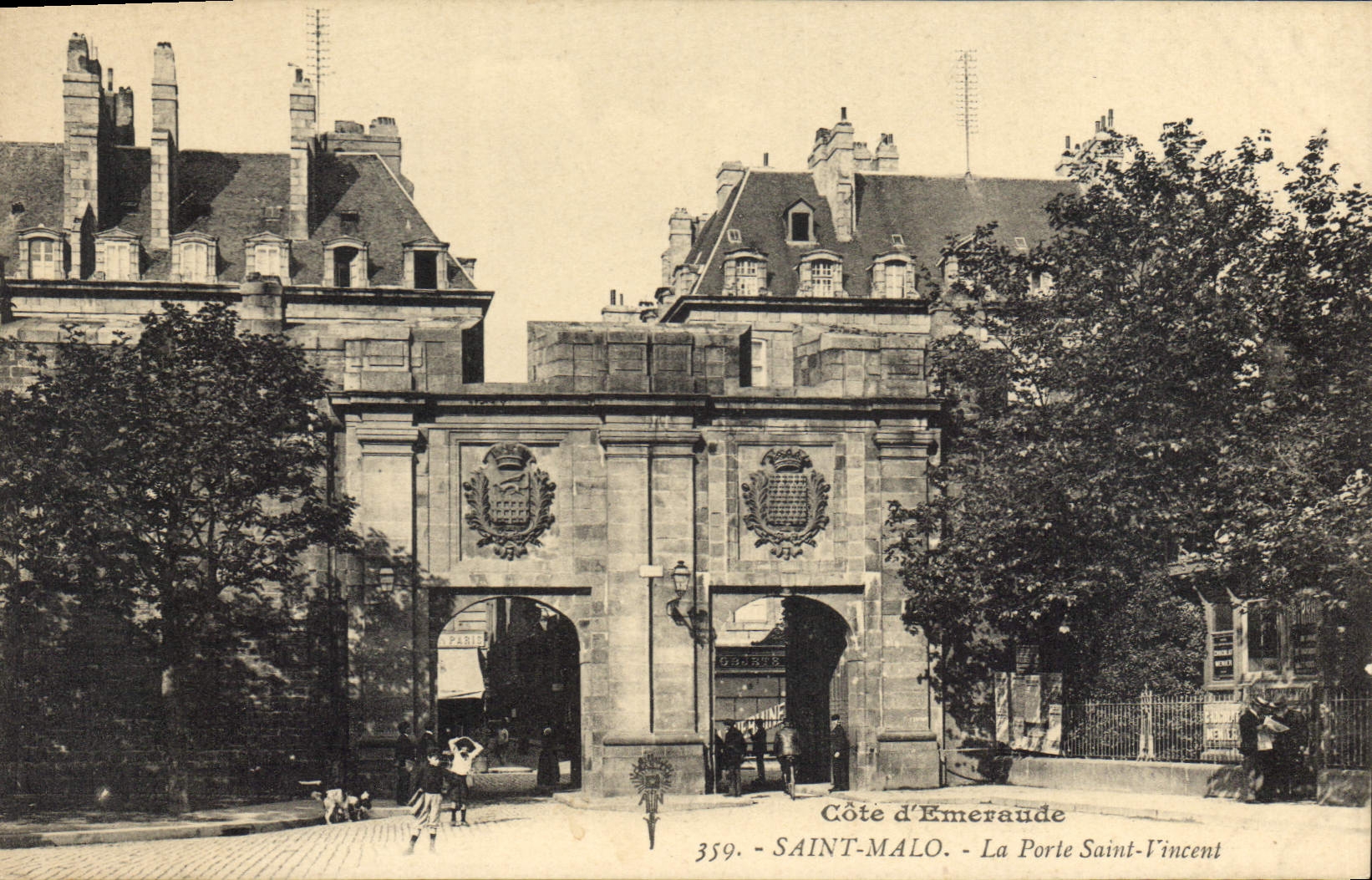Saint-Malo - La Porte Saint-Vincent — Côte d'Émeraude, n°359
