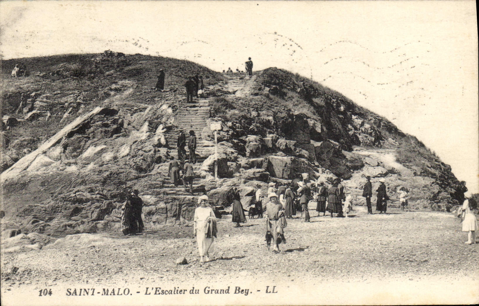 Saint-Malo - L'Escalier du Grand Bey - LL