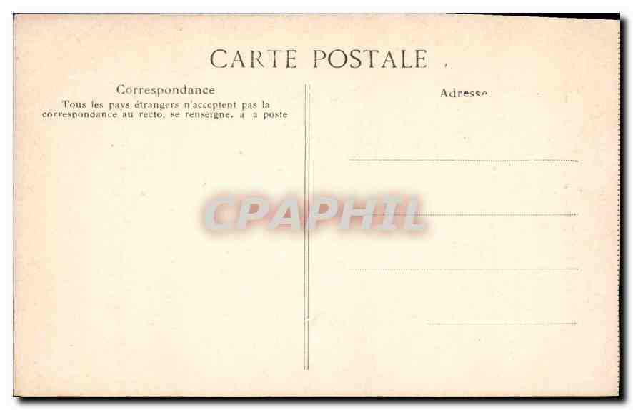 Saint-Malo — La Porte Bon-Secours — Côte d’Emeraude — Éditeur ETD, n° 1502 — Verso
